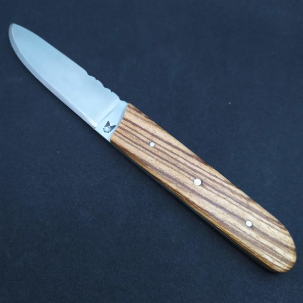 Couteau de cuisine Le Quidam - Zebrano - vert