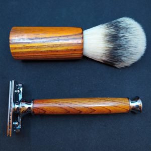 Rasoir de sécurite en bois de cocobolo