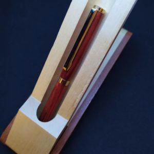 Boite stylo presentoir en bois