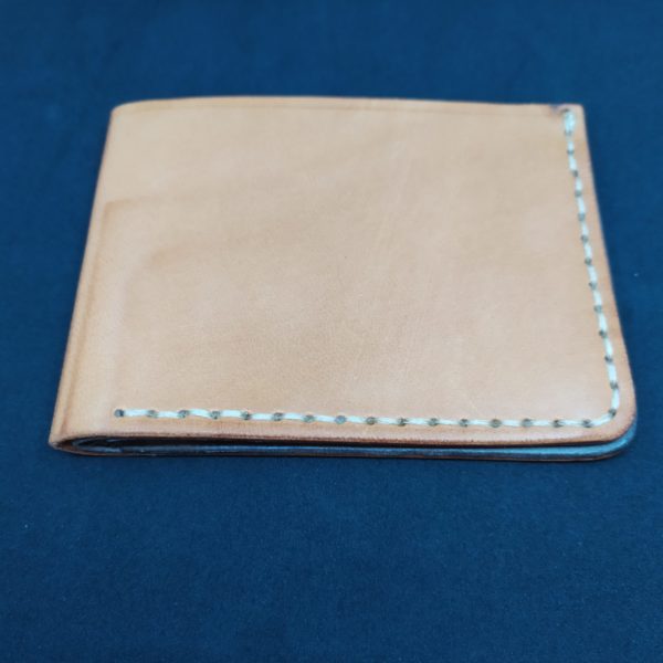 Porte feuille en cuir fait main