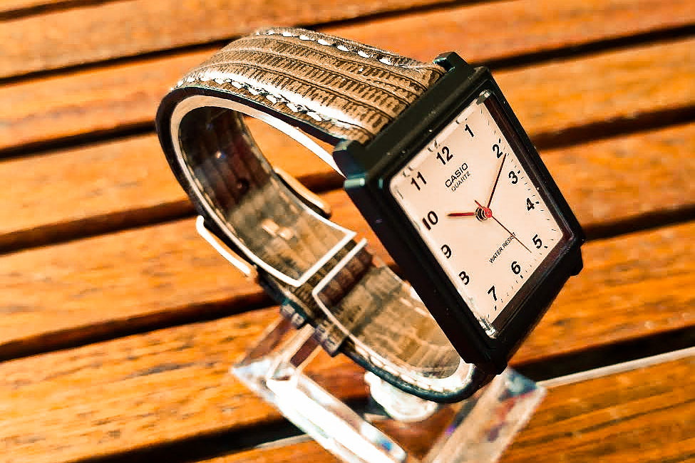 bracelet de montre en cuir