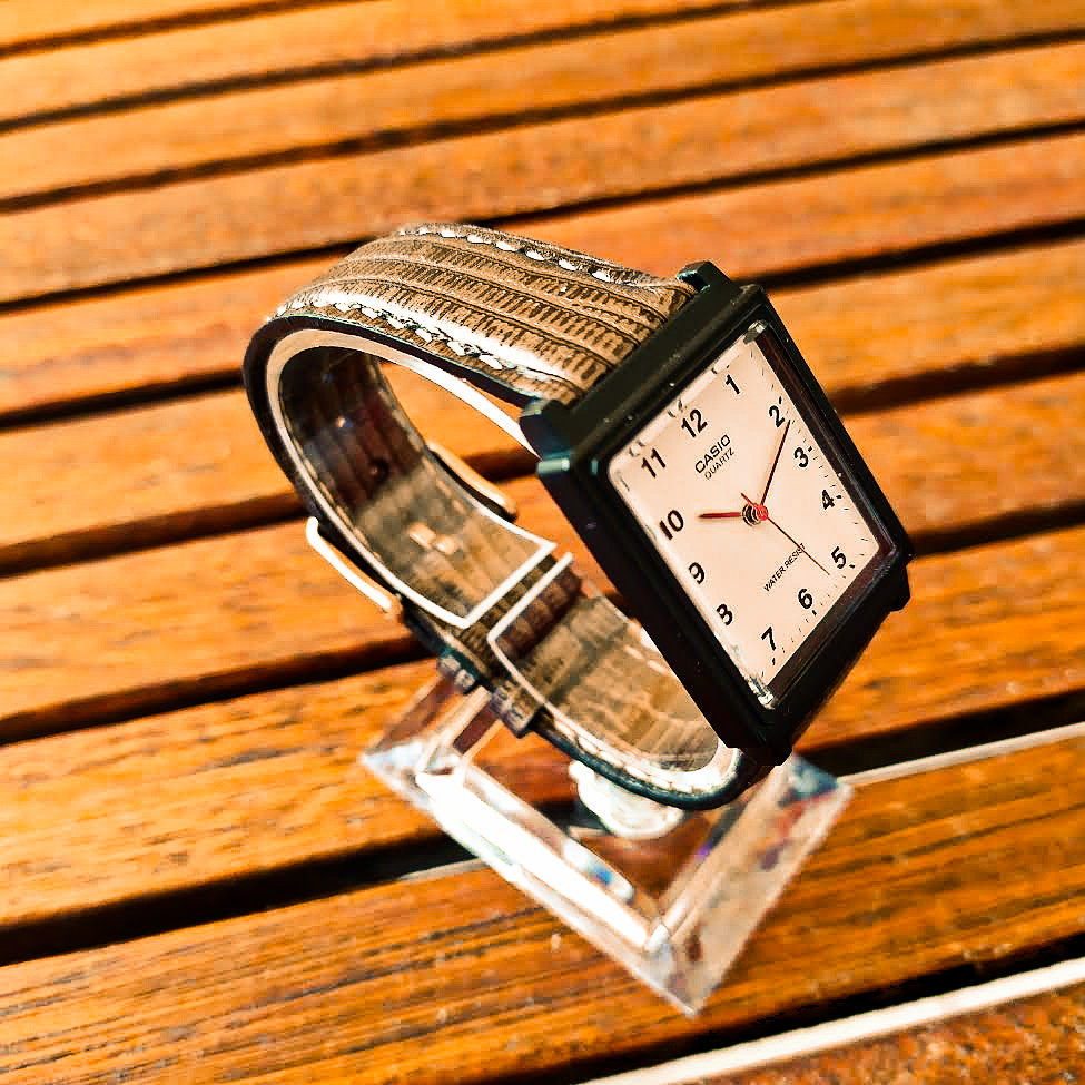 bracelet de montre en cuir