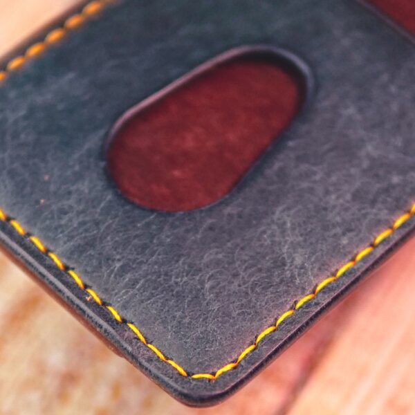 Porte cartes en cuir push up – Image 3